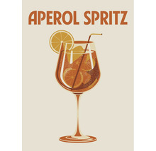 Aperol Spritz dryck med apelsinskivor i glas