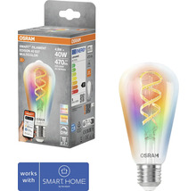 Osram Smart Filament Edison 40 E27 Multicolor lampa med förpackning
