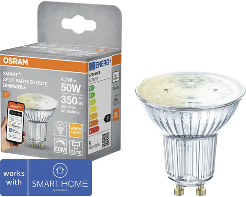 Osram Smart Plus LED-lampa PAR16 GU10 med förpackning