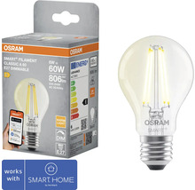 Osram Smart+ Filament Classic A 60 E27 dimbar LED-lampa med förpackning