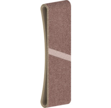 Dörrmatta med strukturmönster och diskret rand