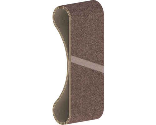 Bandslippapper BOSCH 100x610mm kornstorlek 60/80/100 3-pack Textilmatta med textilbaksida och en markeringslinje