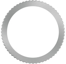 Tårtring av rostfritt stål med vågig kant