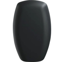 Svart pedalhink med oval form