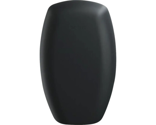 Svart pedalhink med oval form