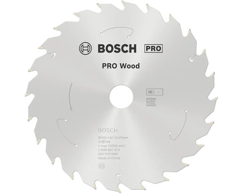 Bosch Pro träsågklinga med 150 millimeters diameter