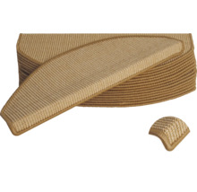 Trappstegsmattor i sisal, set