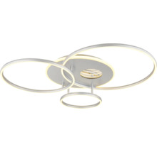LED-taklampa med ringformad design