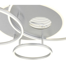 LED taklampa med ringformad design