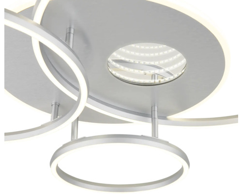 LED taklampa med ringformad design