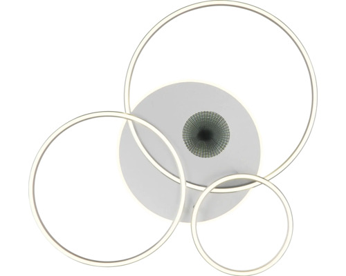 Taklampa med tre runda LED-element