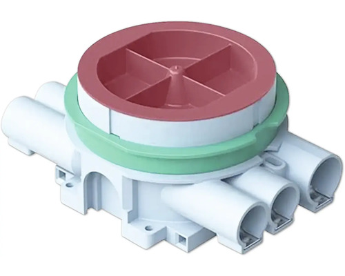 Luktstopp med flera anslutningar