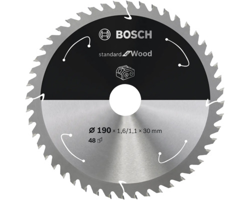 Bosch sågklinga för trä, 190 millimeter diameter
