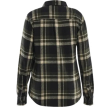 Skjorta i flanell med rutmönster, långa ärmar