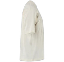 Vit t-shirt i profil