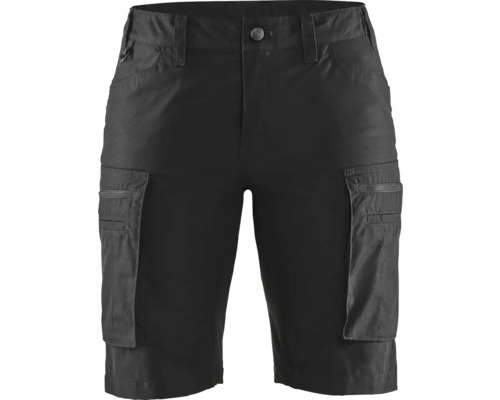 Svarta cargoshorts med fickor