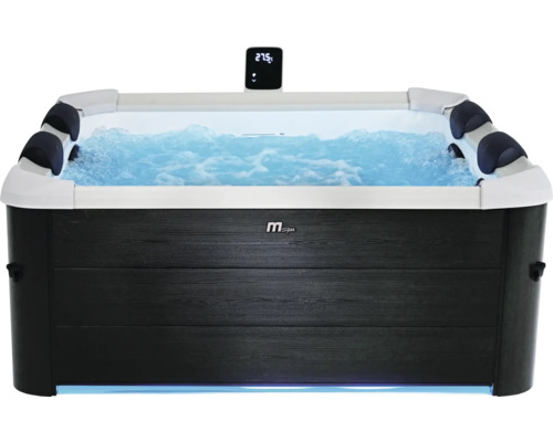 MSpa bubbelbad fyllt med vatten