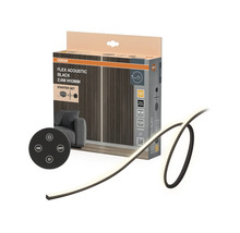 Osram Flex Acoustic Black ljuslist med förpackning och fjärrkontroll