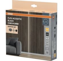 Förpackning för Osram Flex Acoustic Black startpaket för inomhusbruk, 2,6 m längd, 13 mm höjd