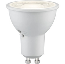 LED-lampa GU10 med färgtemperaturväljare för 2700 Kelvin, 3000 Kelvin och 4000 Kelvin.