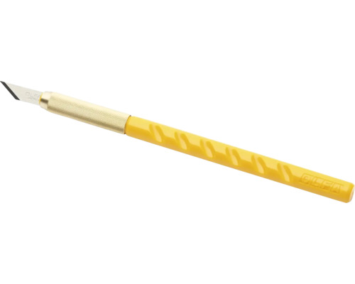 OLFA precisionskniv med gult handtag