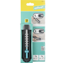 Wolfcraft cutterkniv 18 millimeter i förpackning