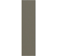 Väggpanel med vertikal ribbstruktur för väggdesign inomhus.