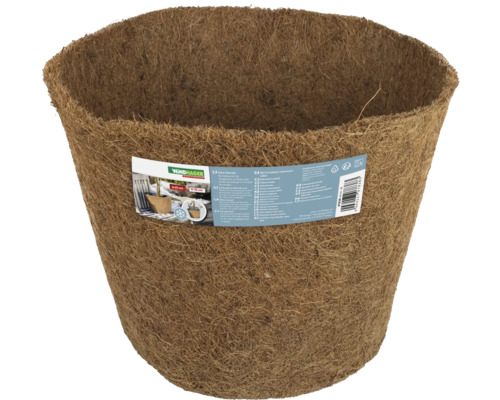 Hängande blomkruka i kokosfiber