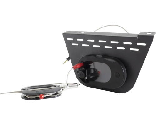 Grilltermometer med temperaturgivare och hållare