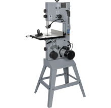 Bandsåg för träbearbetning på stativ