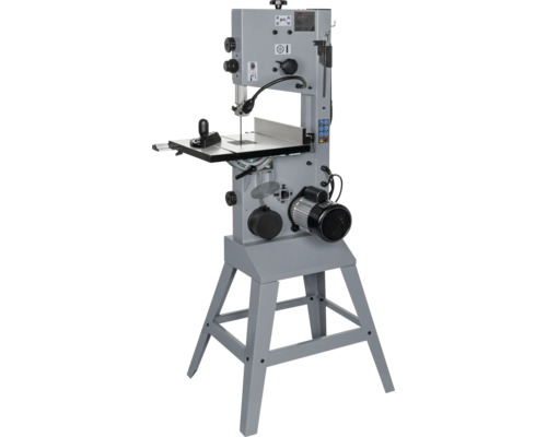 Bandsåg för träbearbetning på stativ