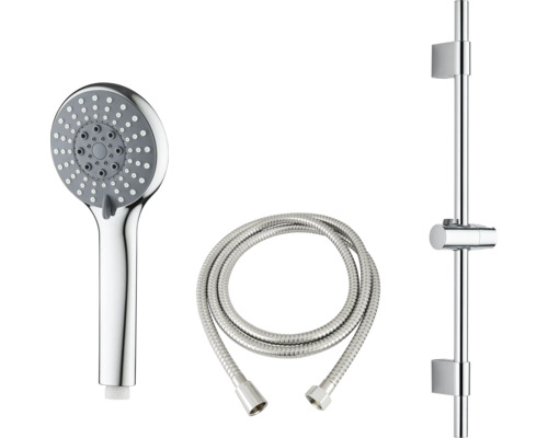 Duschset med handdusch, duschslang och duschstång