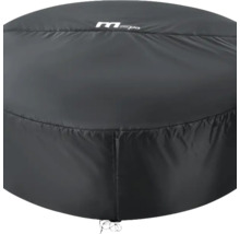 Skydd för runt uppblåsbart spabad med MSpa logotyp