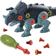 Triceratops leksak att skruva ihop med skruvmejsel