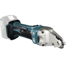 Makita batteridriven plåtsax för klippning av plåt.