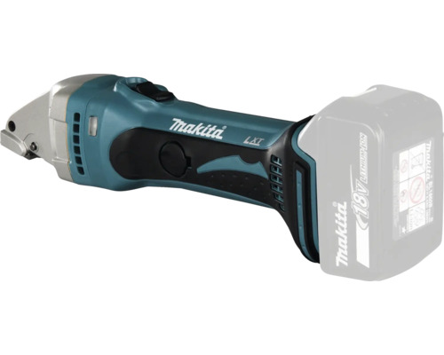 Makita sladdlös plåtsax med 18 Volts batteri.
