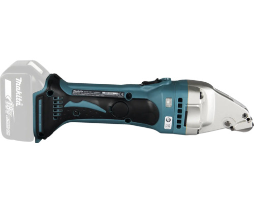 Makita batteridriven plåtsax 18 Volt för metallbearbetning.