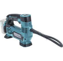 Batteridriven kompressor Makita MP100D med digital display och flexibel slang.