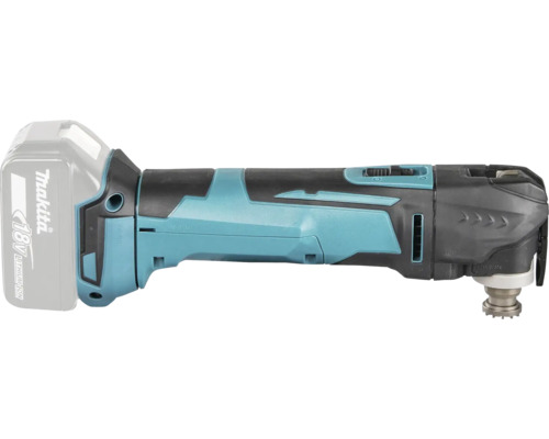 Batteridrivet multiverktyg Makita 18 Volt, sidovy.