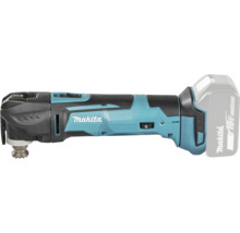 Makita batteridrivet multiverktyg med 18 Volt batterianslutning och hastighetsreglering.