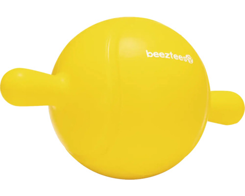 Gul Beetztees hundboll med handtag