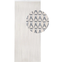 Gardin av metallkedjor som insektskydd