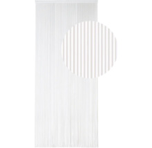 Dekorativ slöja med trådar och detaljvy