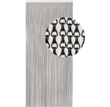 Gardin av metallkedjor