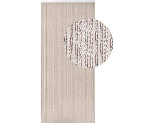 Gardin av trådar med glanseffekt