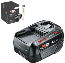 Bosch 18 volt 4.0 Ah batteripaket med förpackning