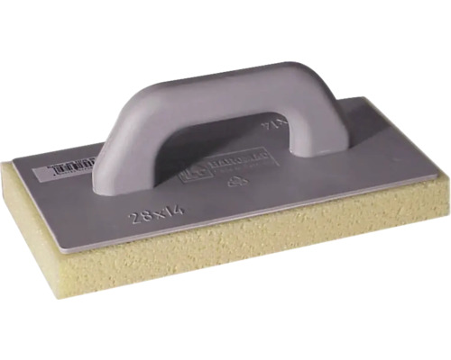 Svampbräda med handtag, storlek 28 x 14 cm