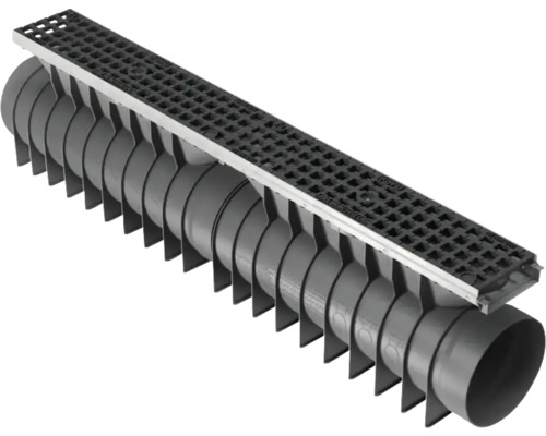 Dräneringsränna med galler