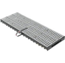 Dräneringsränna i gjutjärn med galler