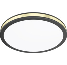 Rund taklampa med indirekt belysning